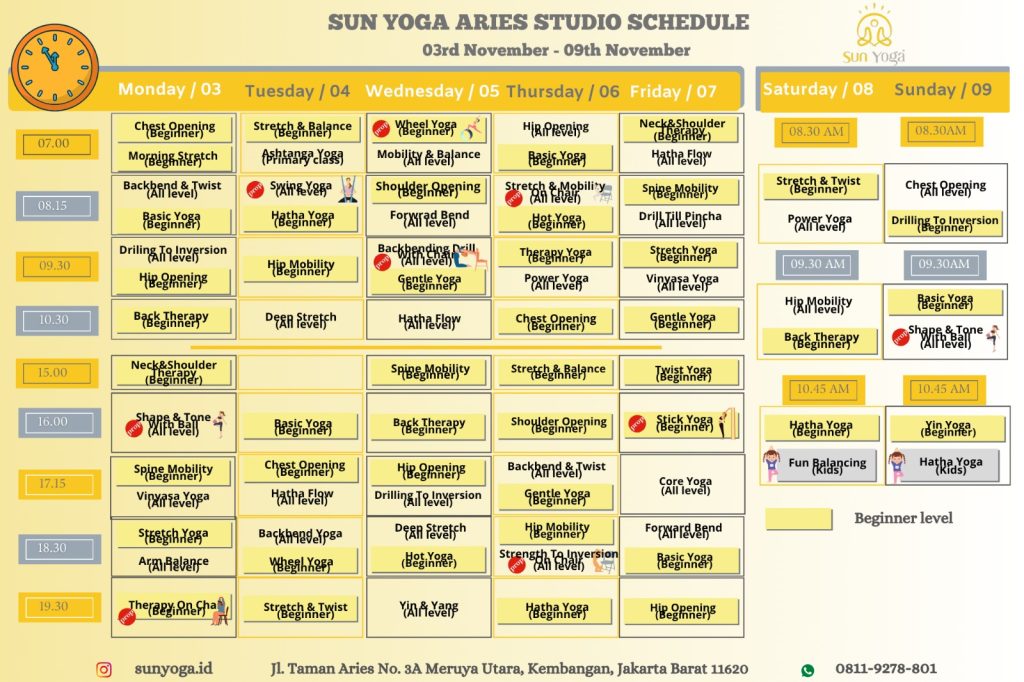 yoga studio jakarta
