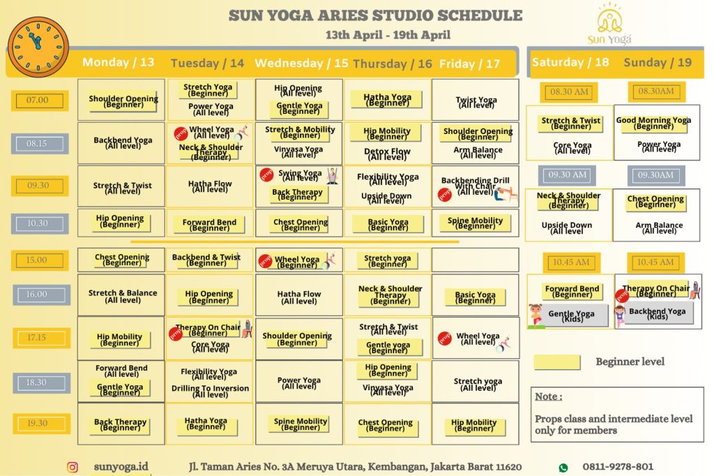 yoga studio jakarta